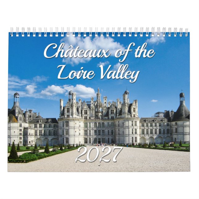Calendrier Châteaux de la vallée de la Loire - Palais en Fran (Protection)