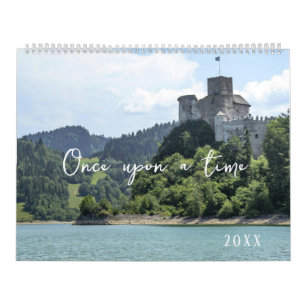 Calendrier Châteaux Quatre saisons conte de fées Wall
