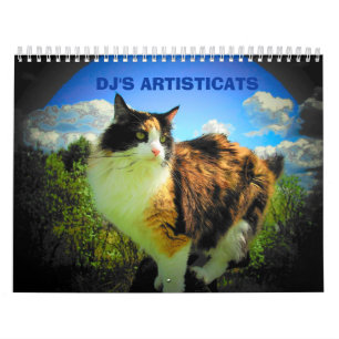 Calendrier Chats Artistiques - Artistes de djoneill