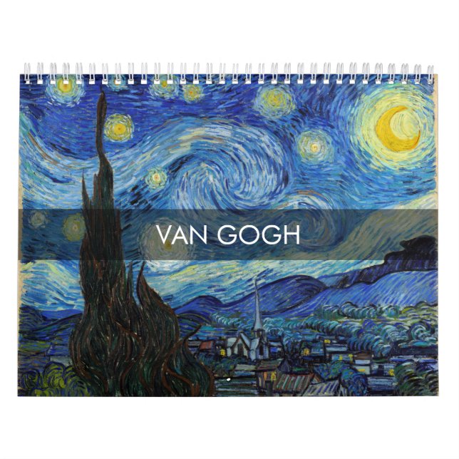 Calendrier Chef-d'œuvre de Van Gogh (Protection)