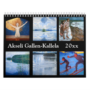 Calendrier Chefs-d'oeuvre d'Akseli Gallen-Kallela