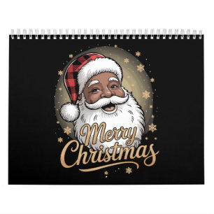 Calendrier Chemises de Noël afro-américaines Père Noël