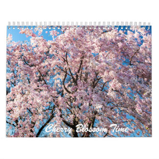 Calendrier Cherry Blossom Time