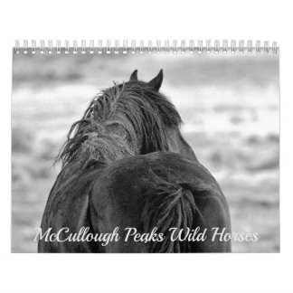 Calendrier Cheval sauvage de McCullough Peaks