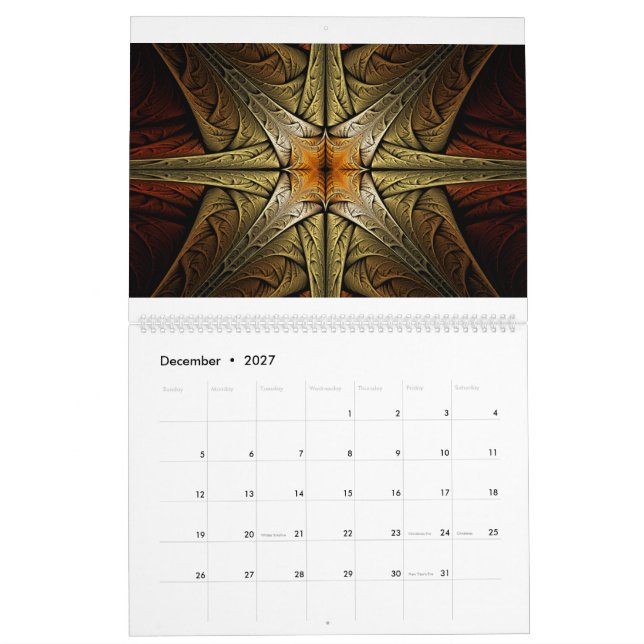 Calendrier Chevalier  (Dec 2027)