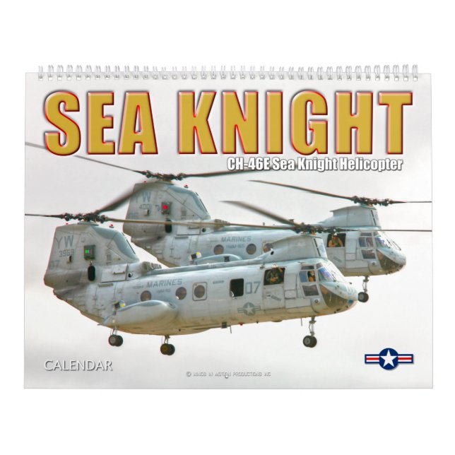 CALENDRIER CHEVALIER DE MER CH-46E (Protection)