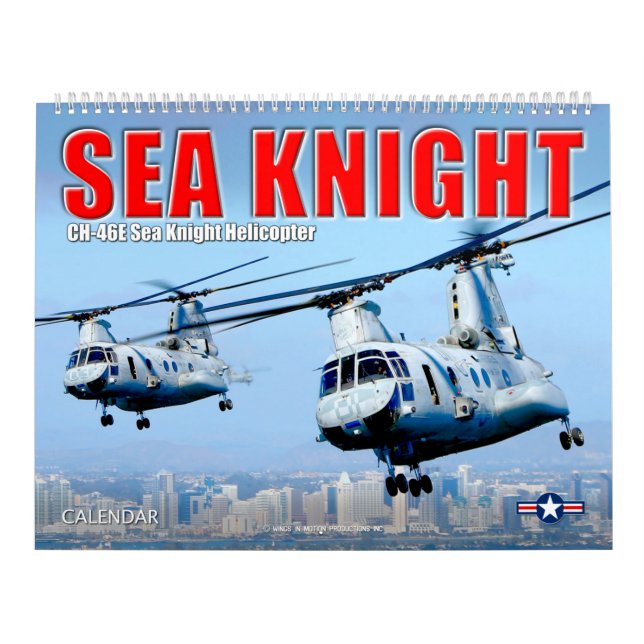 CALENDRIER CHEVALIER DE MER CH-46E (Protection)