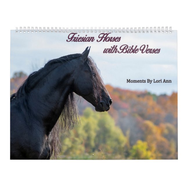 Calendrier Chevaux de Frise avec vers la Bible 2021 (Protection)