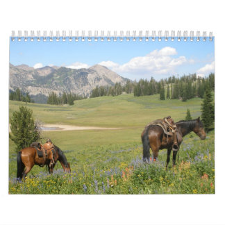 Calendrier Chevaux et cowboys
