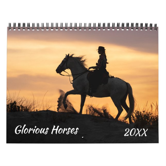 Calendrier Chevaux glorieux (Protection)