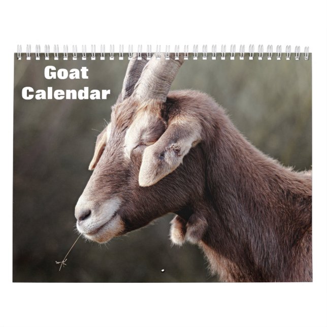 Calendrier Chèvre 2026 (Protection)