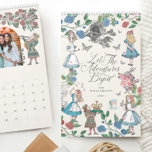 Calendrier Chic Alice In Wonderland Fairytale Storybook Photo