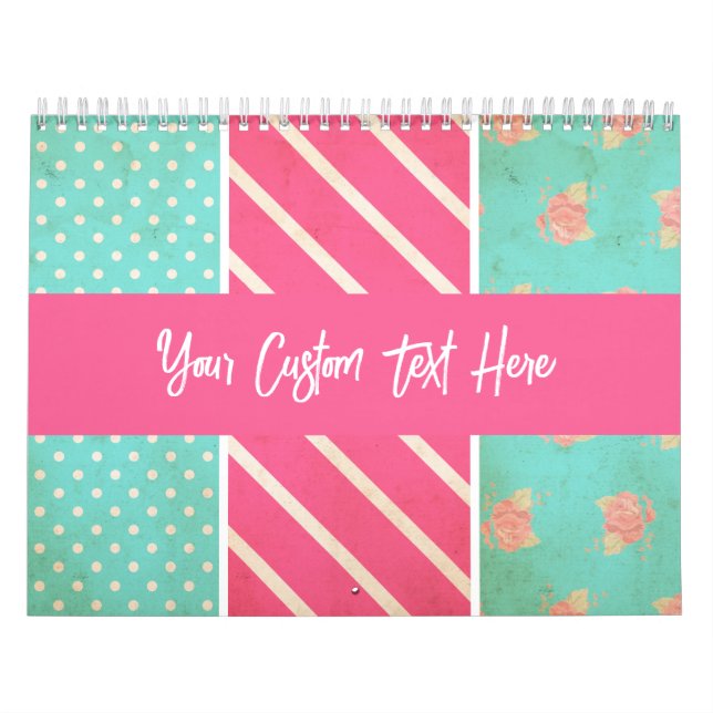 Calendrier Chic Rustic Farmhouse (Protection)