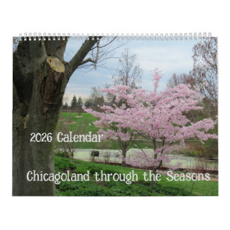 Calendrier Chicagoland à travers les Saisons 2026