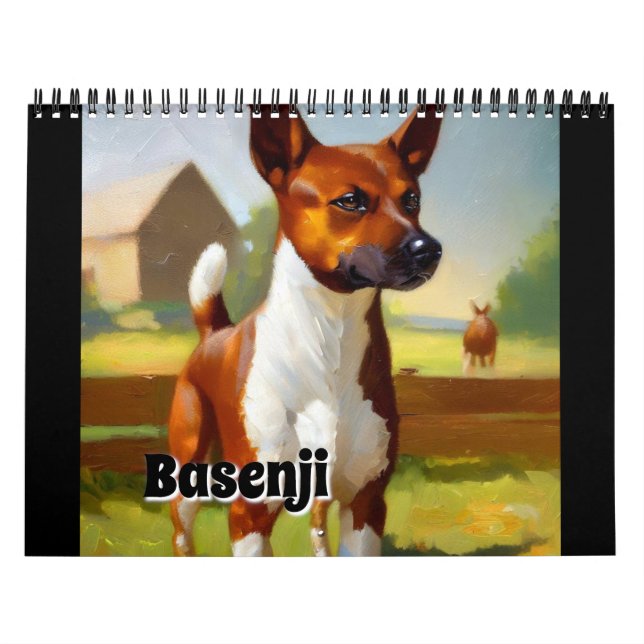 Calendrier Chien Basenji (Protection)