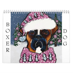 Calendrier Chien Boxer