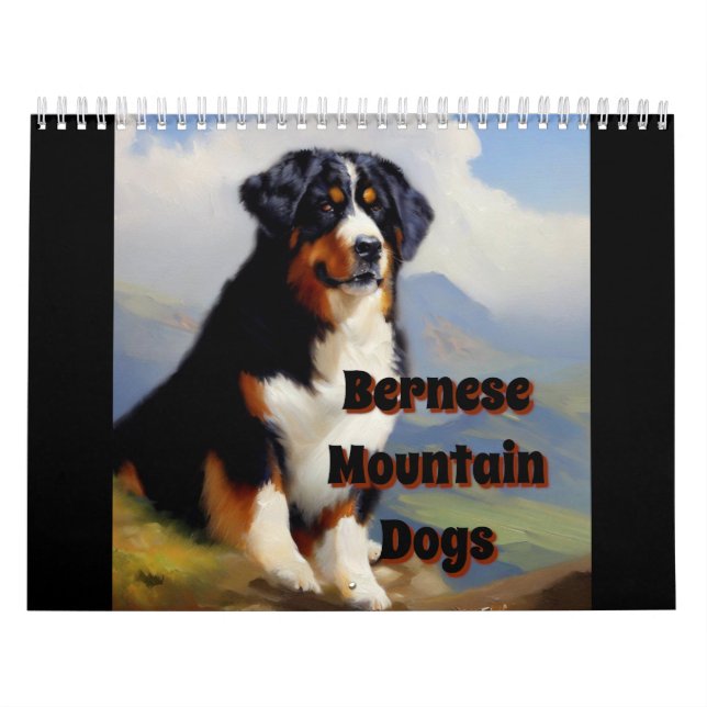 Calendrier Chien de montagne bernois (Protection)