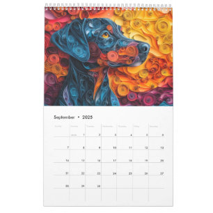Calendrier Chiens