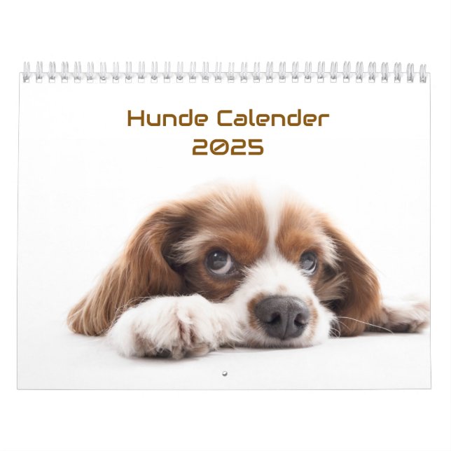 Calendrier Chiens Calender 2025 (Protection)