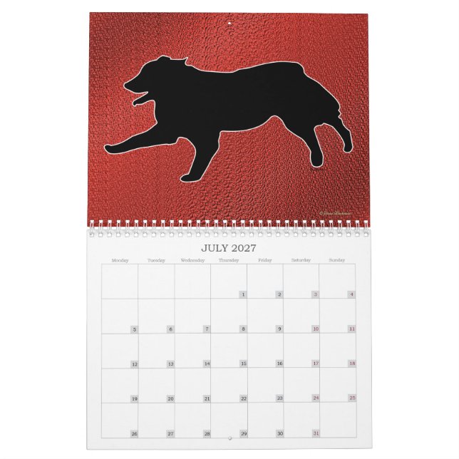 Calendrier Chiens d'ombre (Jul 2027)
