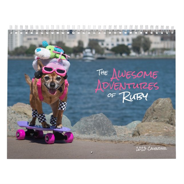 Calendrier Chiens - Les aventures stupéfiantes de Ruby - 2023 (Protection)