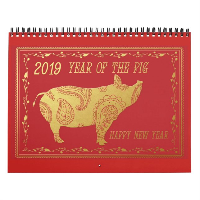 Calendrier Chine 2019 (Protection)