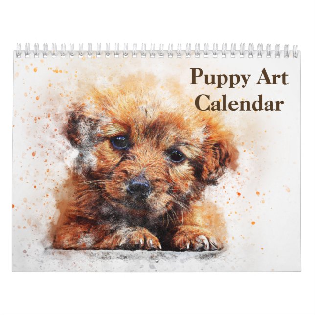 Calendrier Chiot 2025 (Protection)