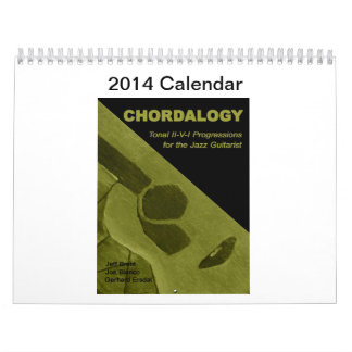 Calendrier Chordalogy 2014
