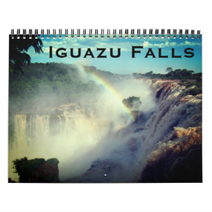 Calendrier chutes d'iguazu