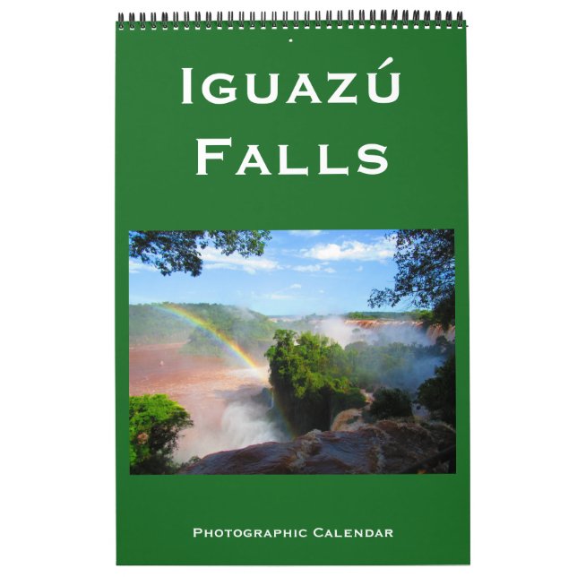 Calendrier chutes d'iguazú (Protection)