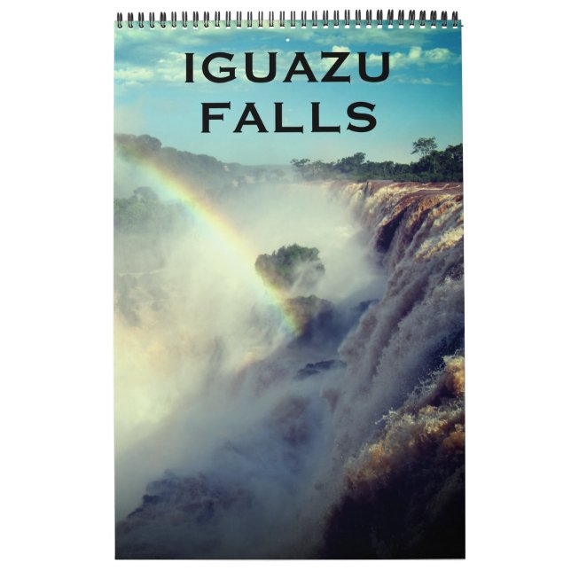 Calendrier chutes d'iguazu amerique du sud (Protection)