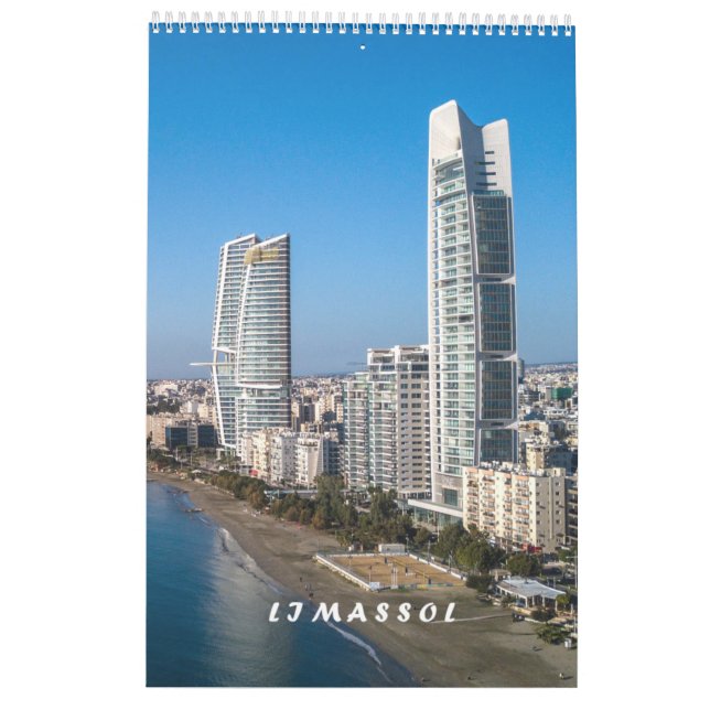 calendrier Chypre Limassol (Dos)