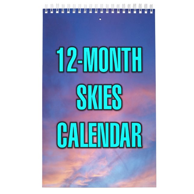 Calendrier Cieux de 12 mois (Protection)