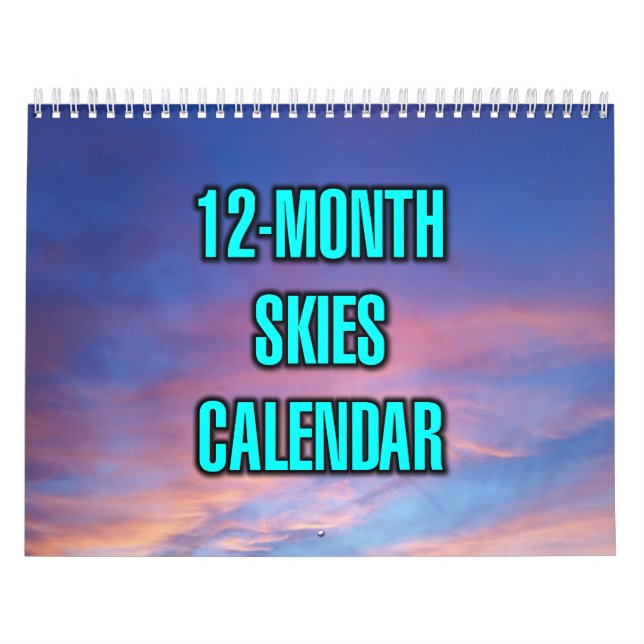 Calendrier Cieux de 12 mois (Protection)