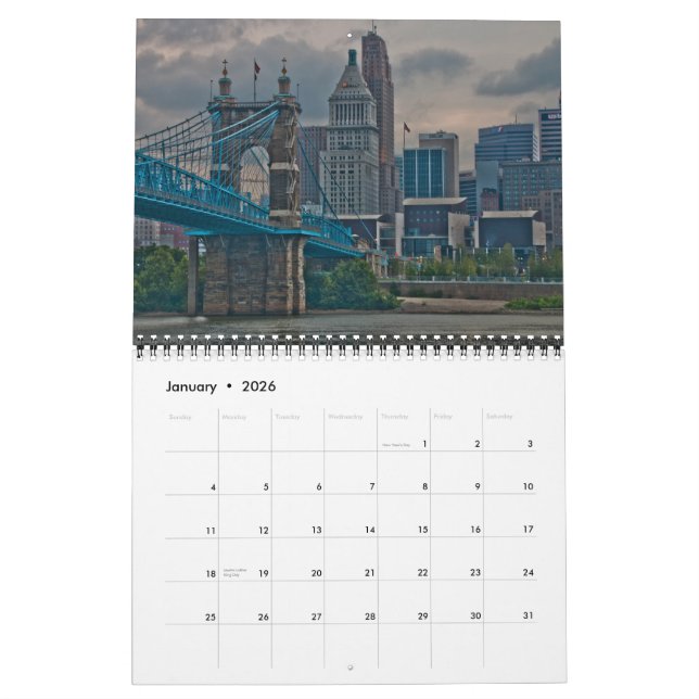 Calendrier Cincinnati 2015 (Jan 2026)