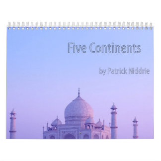 Calendrier Cinq continents par Patrick Niddrie