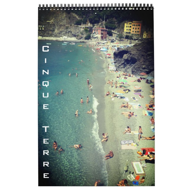 Calendrier cinque terre voyage
