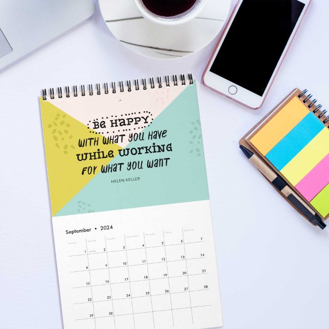 Calendrier Citations Inspirantes (inspirational quotes calendar)