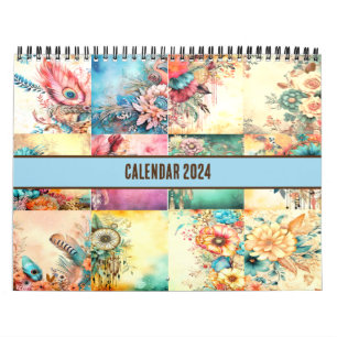 CALENDRIER CITE CHRÉTIENNE   BIBLE VERSE BOHO CHIC DESIGN