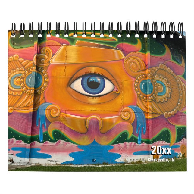 Calendrier Clarksville Urban Art (Protection)