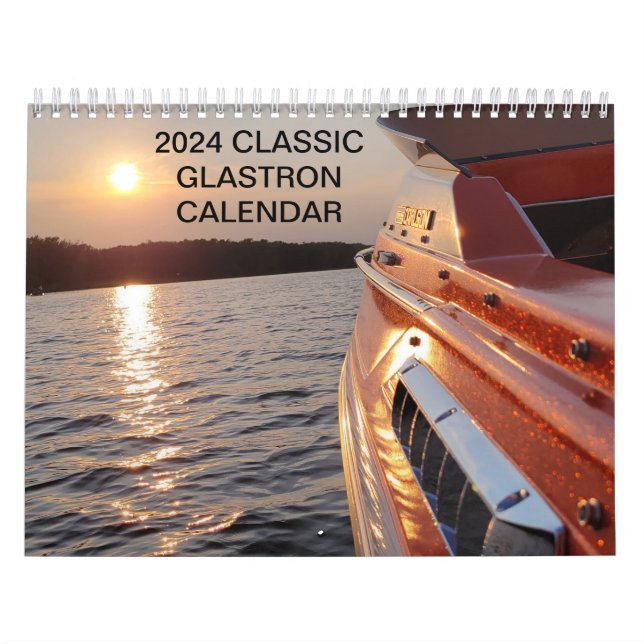 Calendrier Clasic Glastron 2024 (Protection)