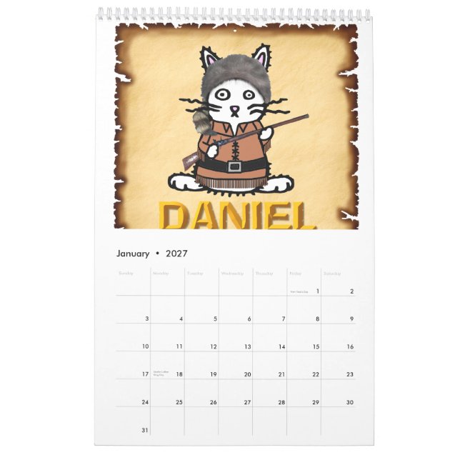 Calendrier classique de la télévision 2011 de (Jan 2027)