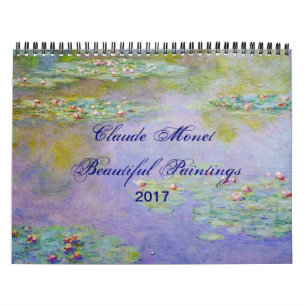 Calendrier Claude Monet Beau Art Pittoresque