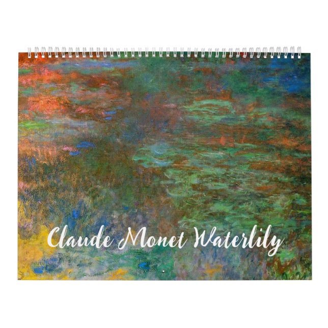 Calendrier Claude Monet Nymphéa  (Protection)