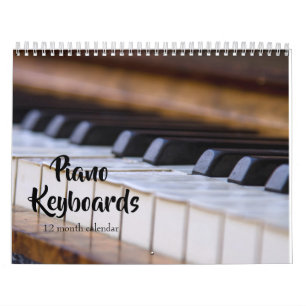 Calendrier Claviers de piano 2026