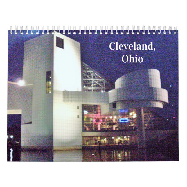 Calendrier CLEVELAND,OHIO calendar (Protection)