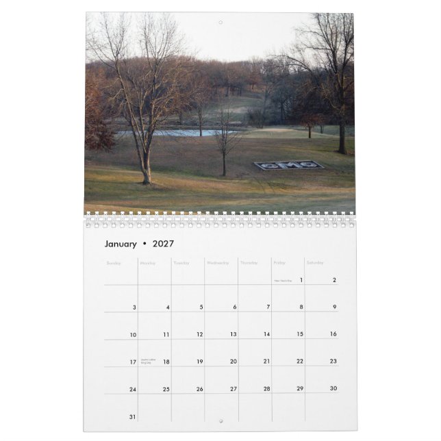 Calendrier Club national de Moberly (Jan 2027)