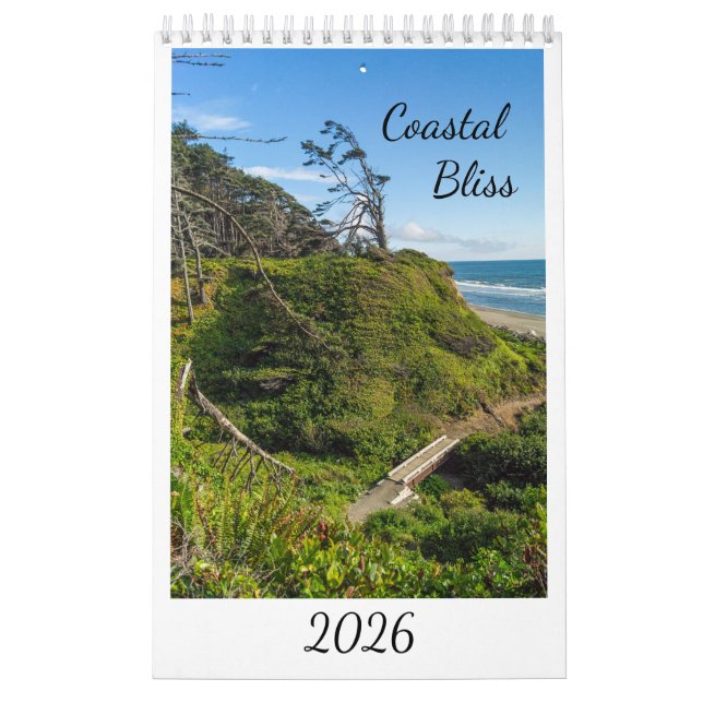 Calendrier Coastal Bliss Photo Calendar (Protection)