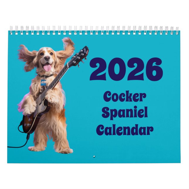 Calendrier Cocker Spaniel (Protection)
