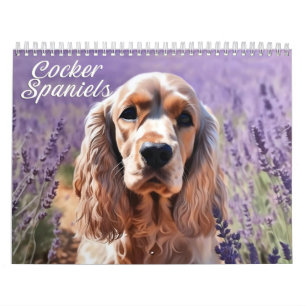 Calendrier Cocker Spaniels Calendrier, chaque année
